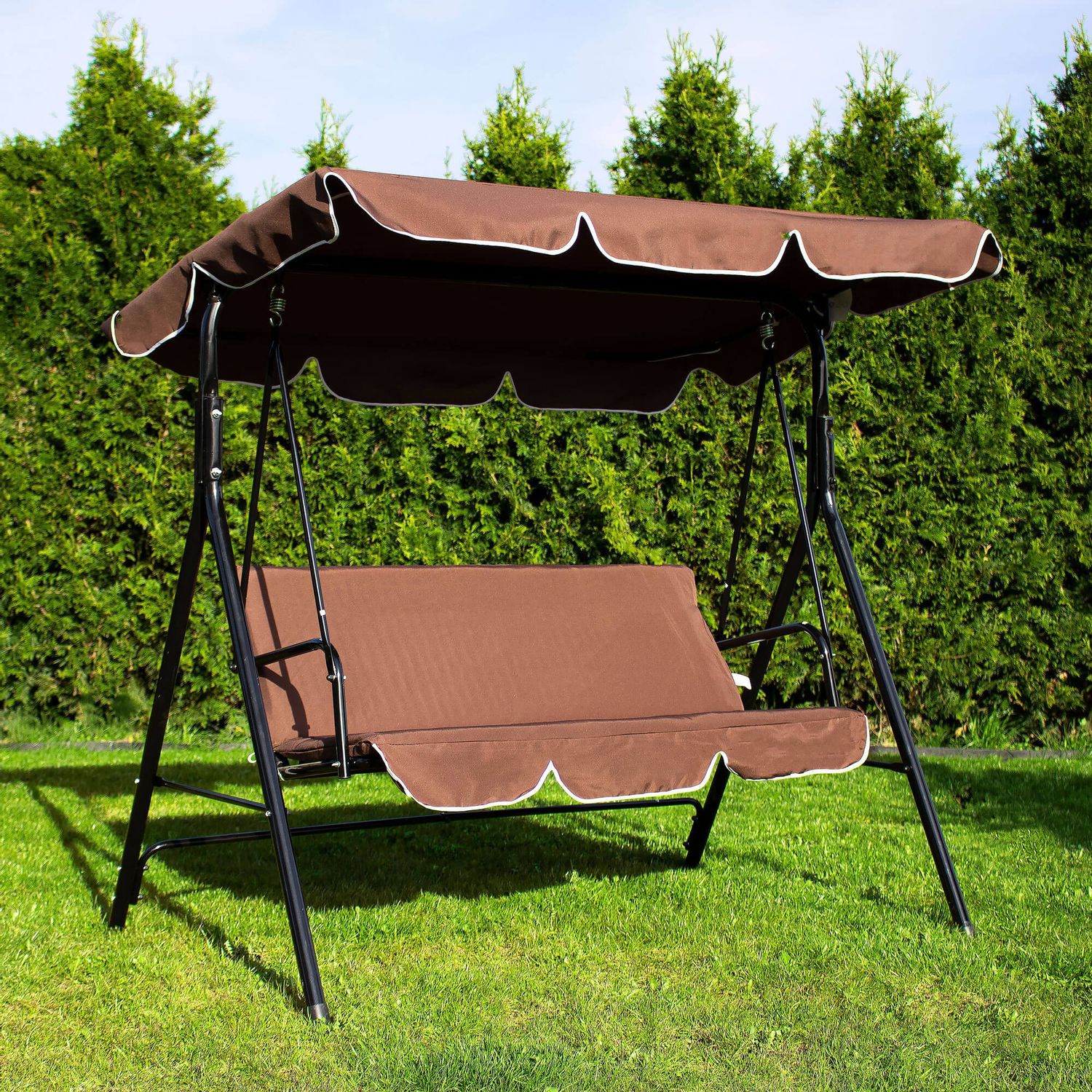 Balansoar leagan 3 persoane Sersimo Zante, GS18E, greutate maxima 220kg