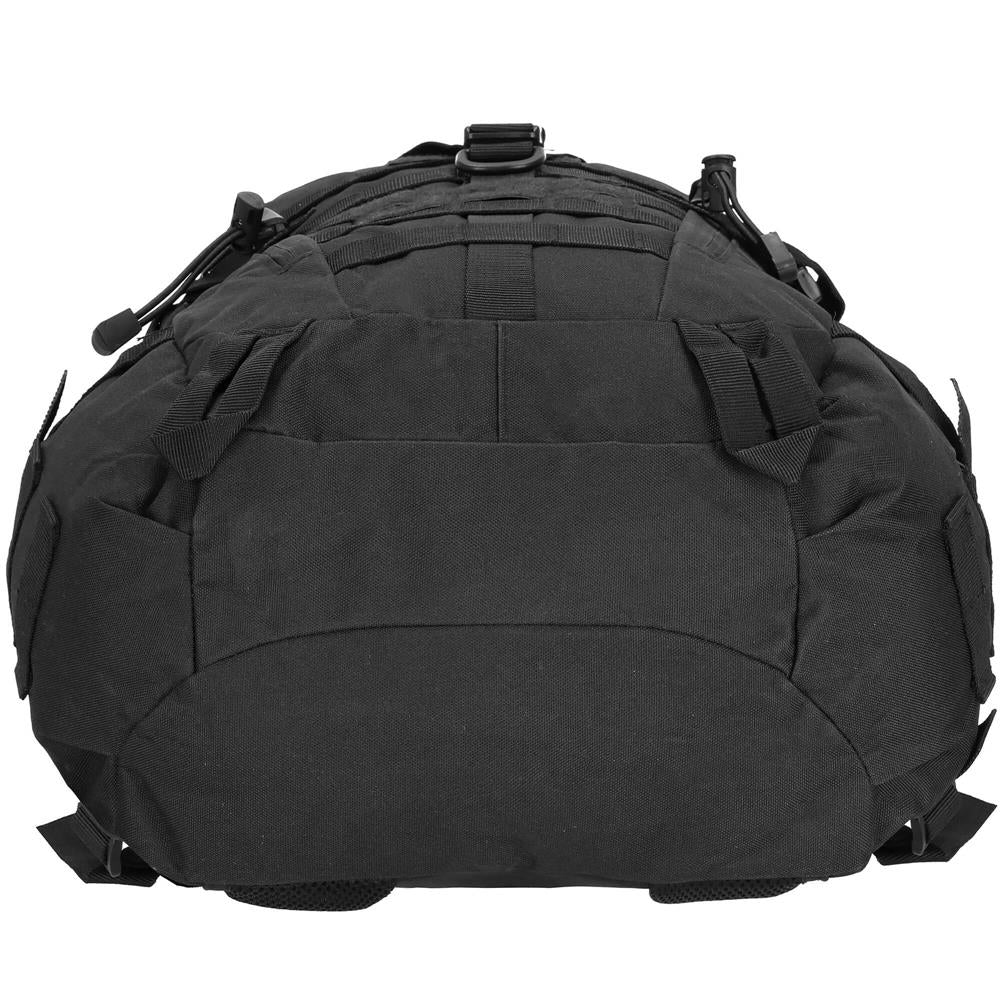 Rucsac militar pentru drumetie, spate cu captuseala groasa ventilata, compartimentat, 40L, negru