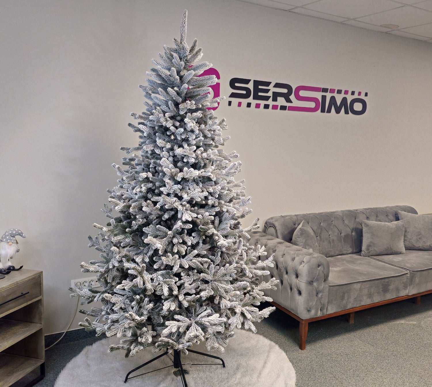 Brad artificial Christmas Deluxe by Sersimo, Viena Select nins, integral 3D, 230cm