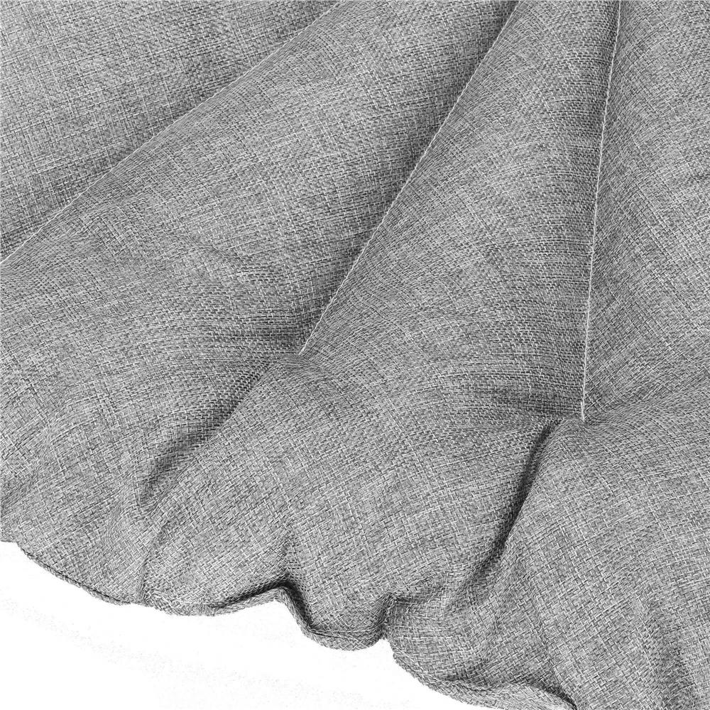 Perna pentru leagane suspendate, cu fermoar, gri, 130x75cm