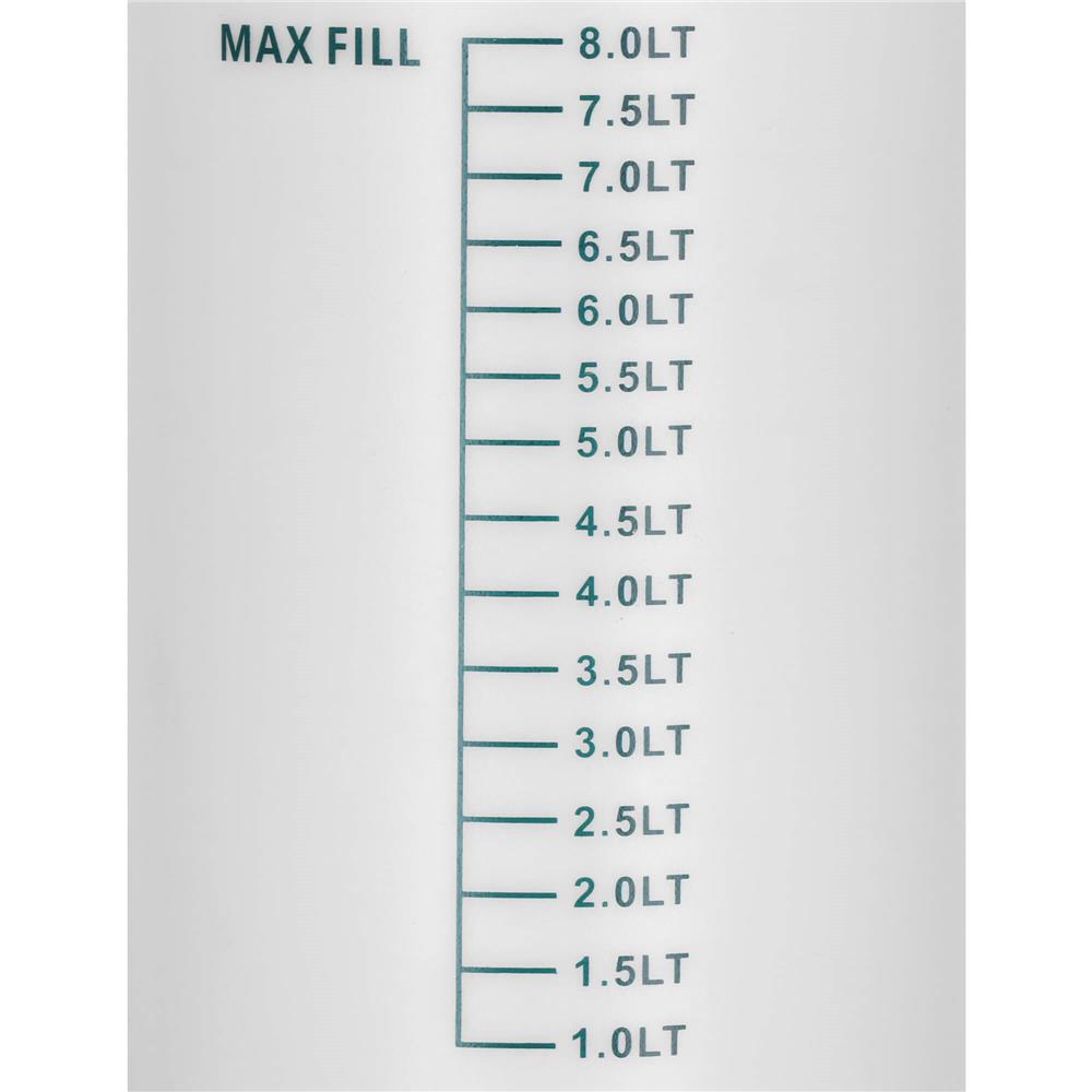 Pompa de stropit manual 8L cu lance reglabila 63 cm, 2 duze si curea de umar