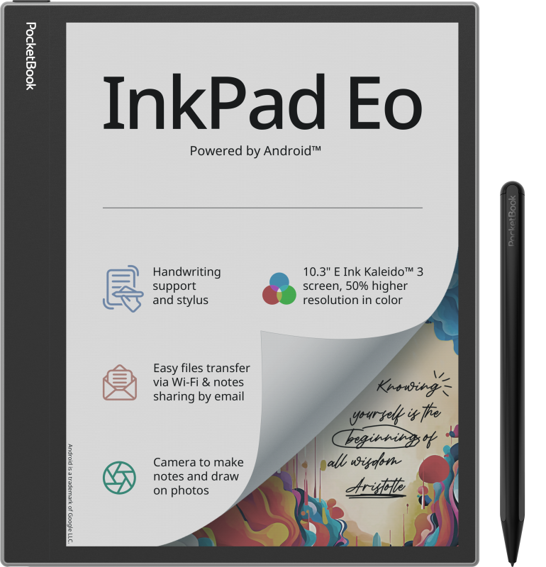 eBook Reader Pocketbook 64GB (pocketbook InkPad Eo - Mist Grey)