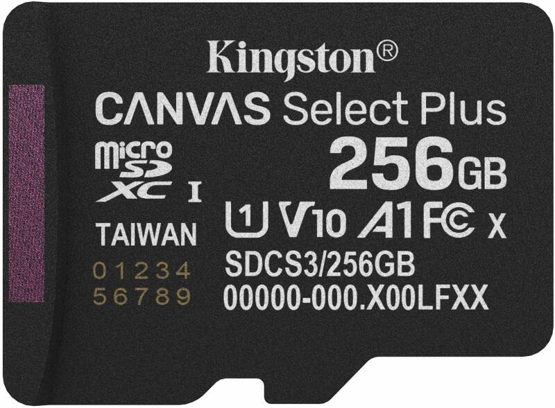 MICROSDXC 256GB SELECTPLUS SDCS3/256GBSP 