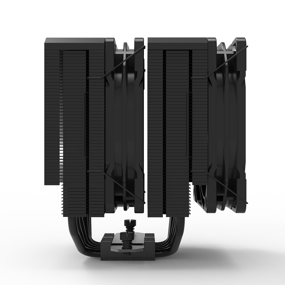 COOLER Zalman "CNPS14X DUO" skt. Intel si AMD, racire cu aer, vent. 120mm, 600 - 2000 RPM, 6 heatpipes, inaltime 159mm, "CNPS14X DUO BLACK"