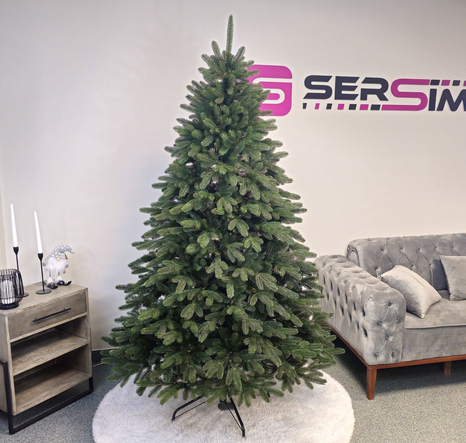 Brad artificial Christmas Deluxe by Sersimo, Laponia Select, integral 3D, 230cm