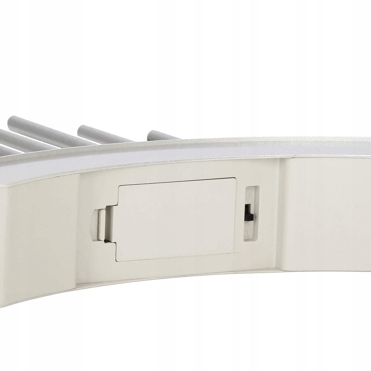 Lumanari decorative de Craciun, 11 becuri tip LED, culoare argintiu