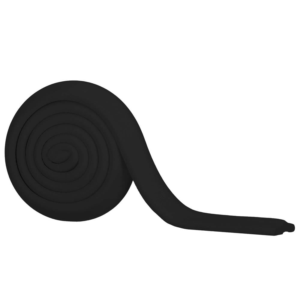 Banda protectie colturi si margini mobila, 200cm, 3.2cm latime, banda dublu adeziva inclusa, negru