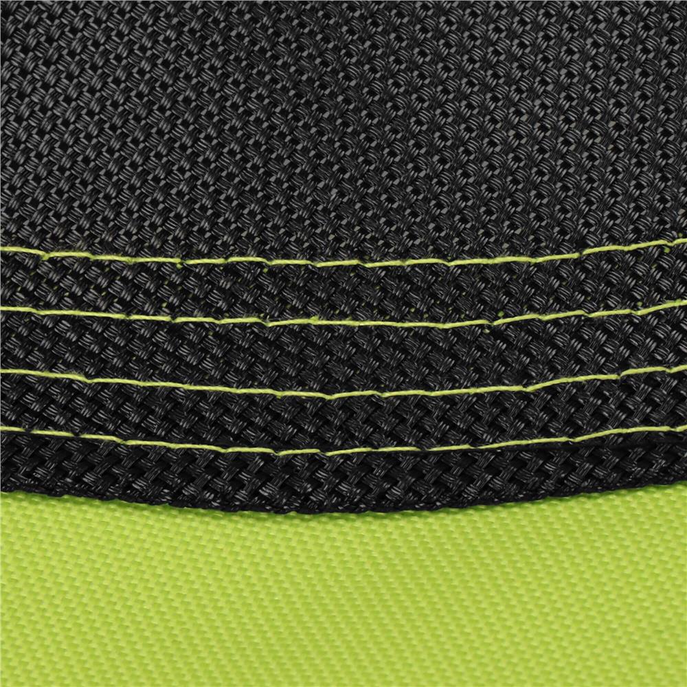Leagan tip cuib Sersimo NS22, diametru 110cm, inaltime reglabila, pentru exterior, sarcina 150 kg, Verde Negru