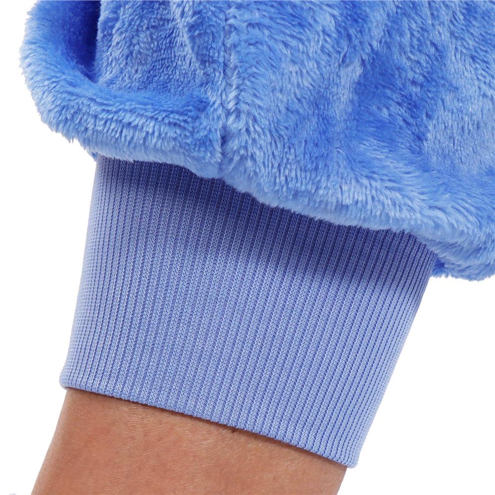 Pijama tip salopeta pentru adulti, model Stitch, marime L