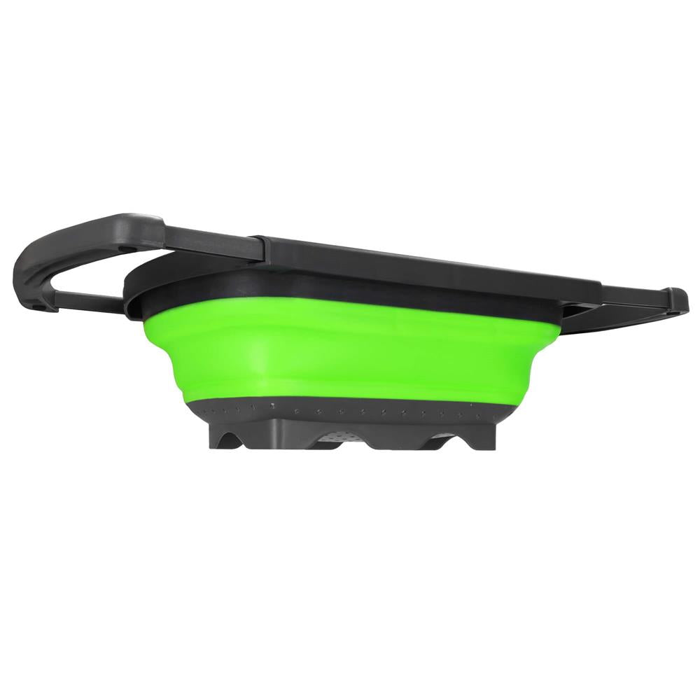Strecuratoare pliabila pentru chiuveta, din plastic si silicon, brate extensibile, lungime 38-60cm