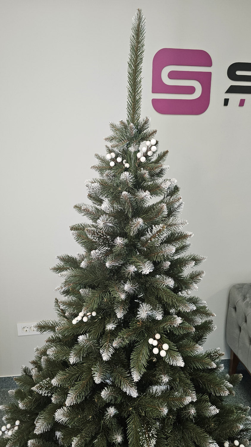 Brad artificial Christmas Deluxe by Sersimo, WhiteBerry, 2D, 180cm