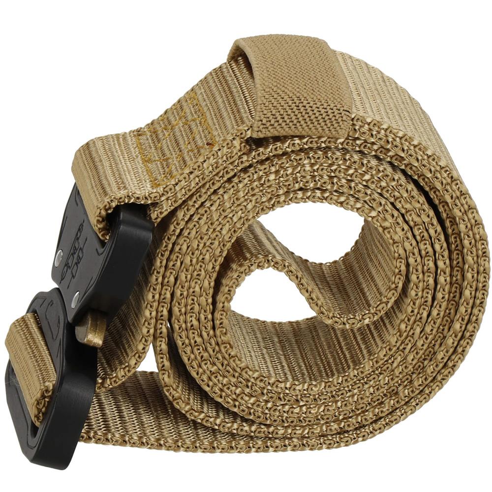 Curea centura Tactical Combat pentru barbati 3.7x125cm, rezistent, maro