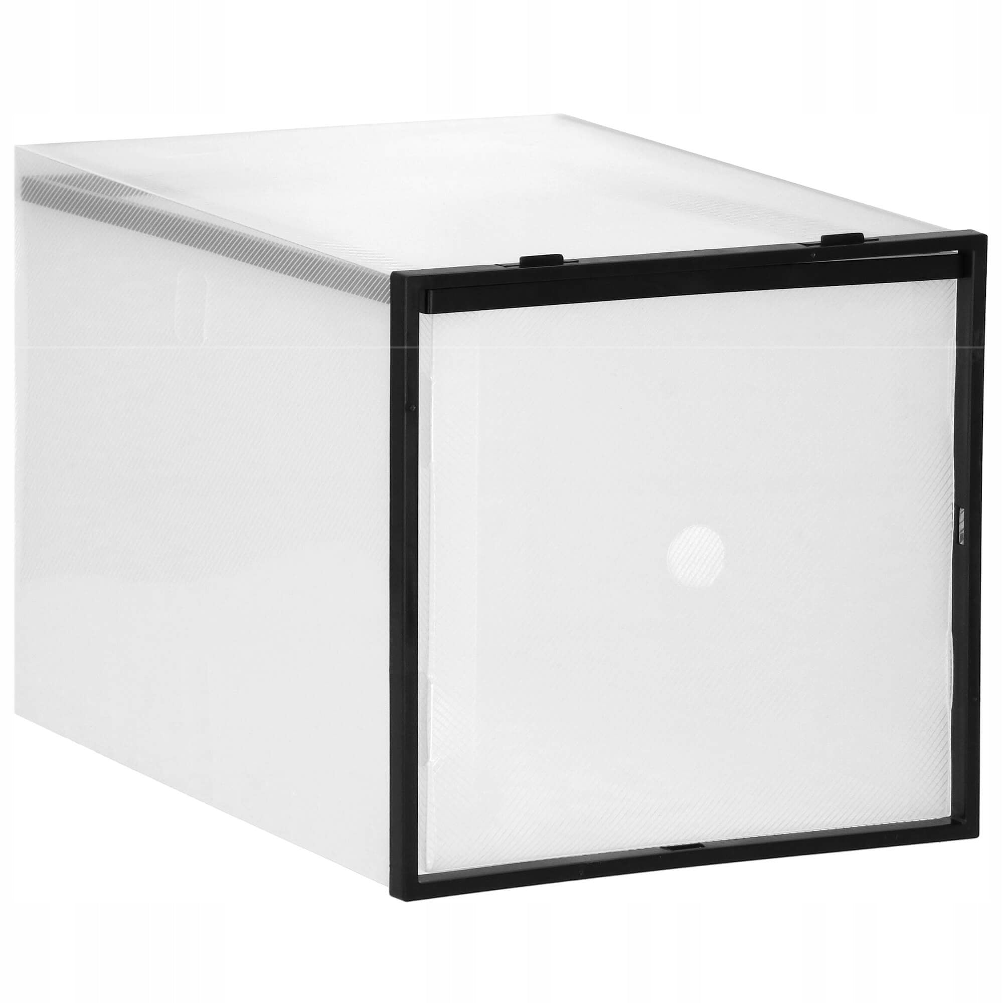 Set 10 cutii organizare pentru pantofi, 28x20x20, transparent