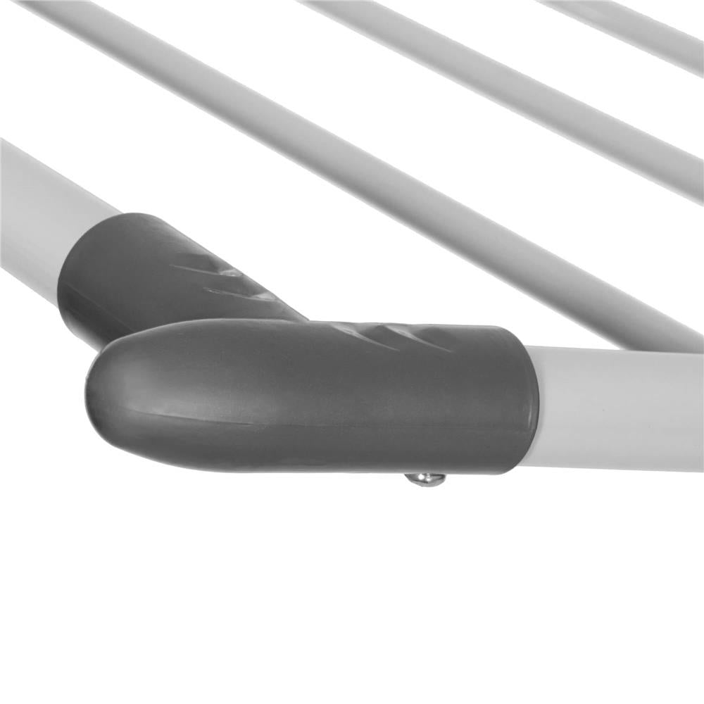 Uscator de rufe pliabil, 3 platforme cu etaj intermediar de agatat, 156x57x100cm