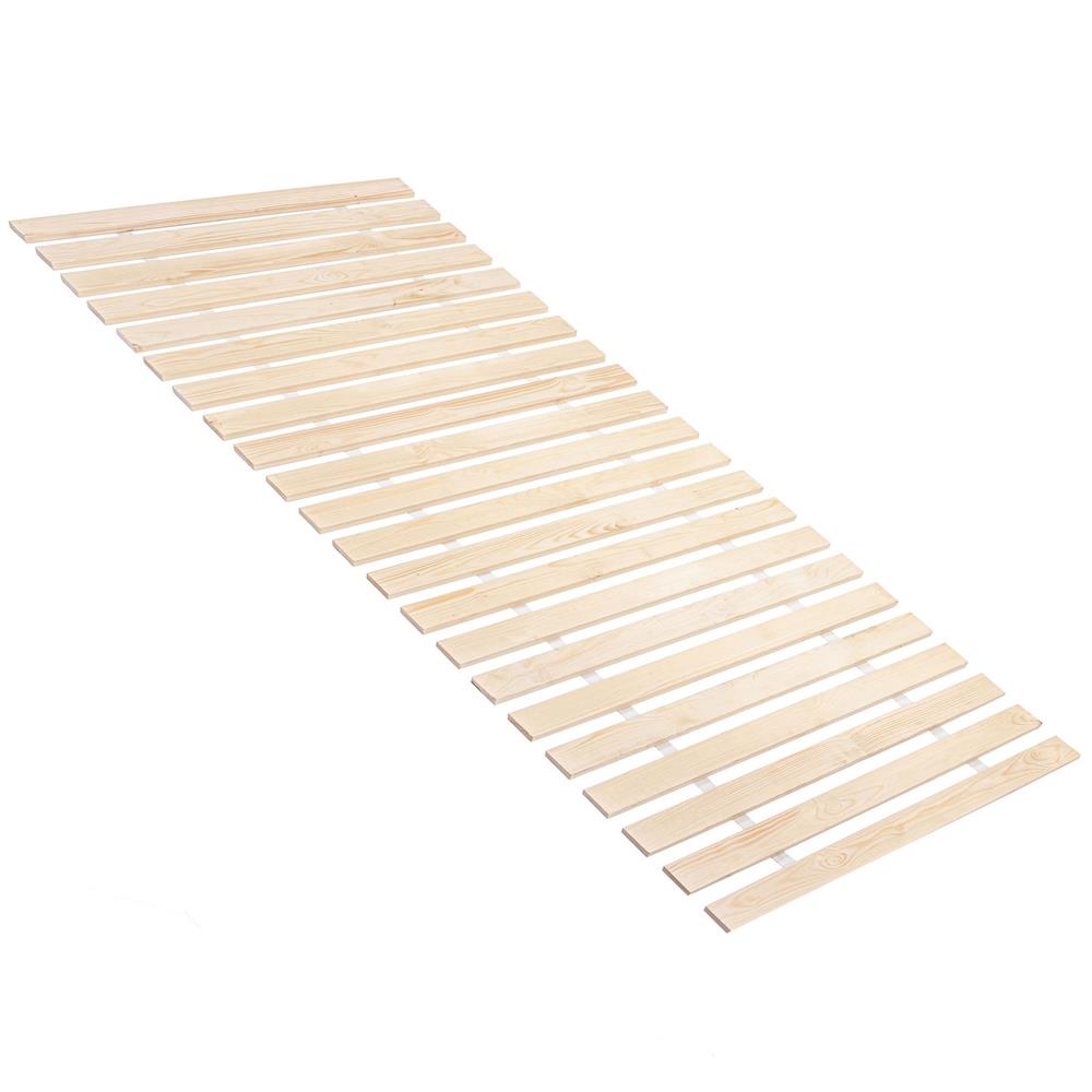 Somiera de pat cu sipci din lemn de pin si molid Premium, 23 benzi, 120x200cm