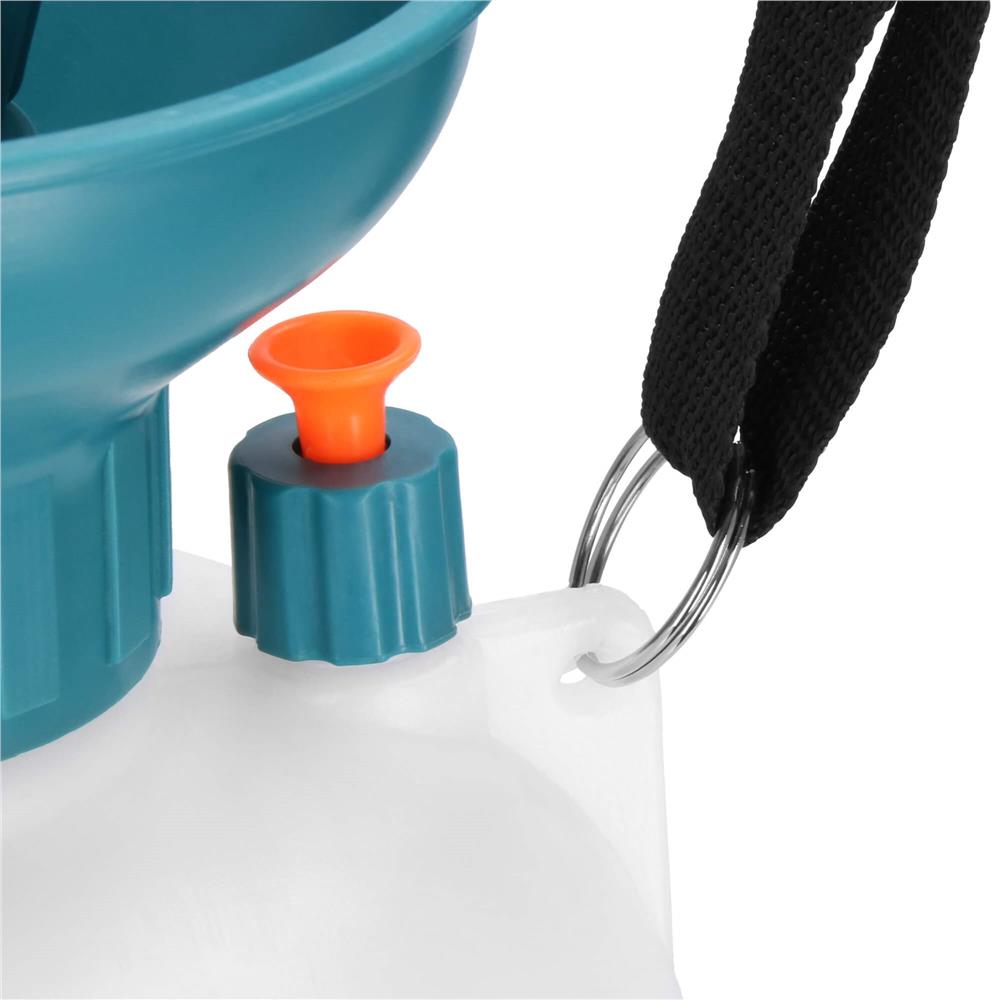 Pompa de stropit manual 5L cu lance reglabila 63 cm, 2 duze si curea de umar