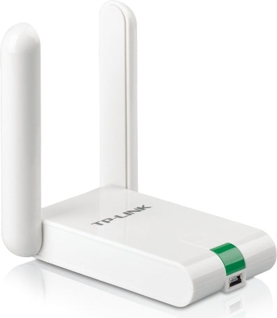 ADAPTOR RETEA TP-LINK MINI, extern wireless 2.4 GHz, Mini USB 2.0, port, 300 Mbps, antena externa x 2, "TL-WN822N"