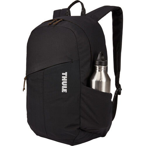 RUCSAC THULE NOTUS 20L, pt. notebook de max. 14 inch, 1 compartiment, buzunar lateral x 2, waterproof, poliester, negru, 