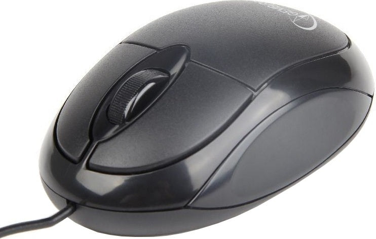 MOUSE GEMBIRD, PC sau NB, cu fir, USB, optic, 1000 dpi, butoane/scroll 3/1, , negru, "MUS-U-01"