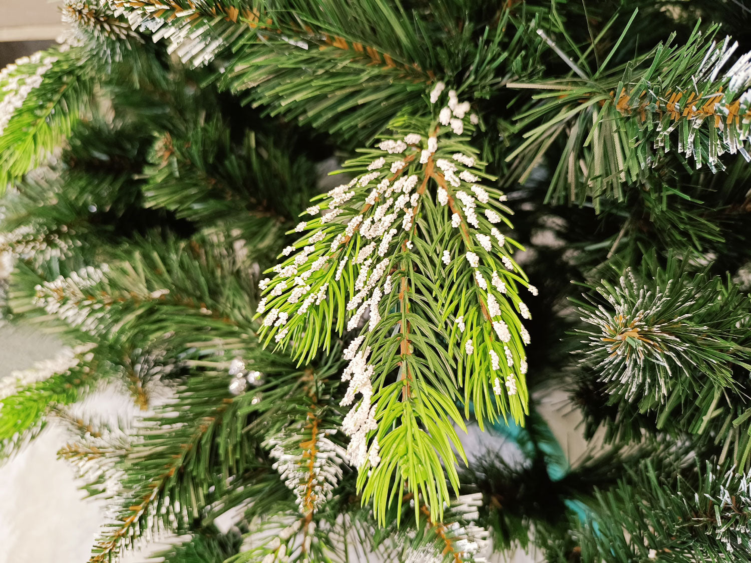 Brad artificial Christmas Deluxe by Sersimo, Diamant, 2D+3D, 200cm