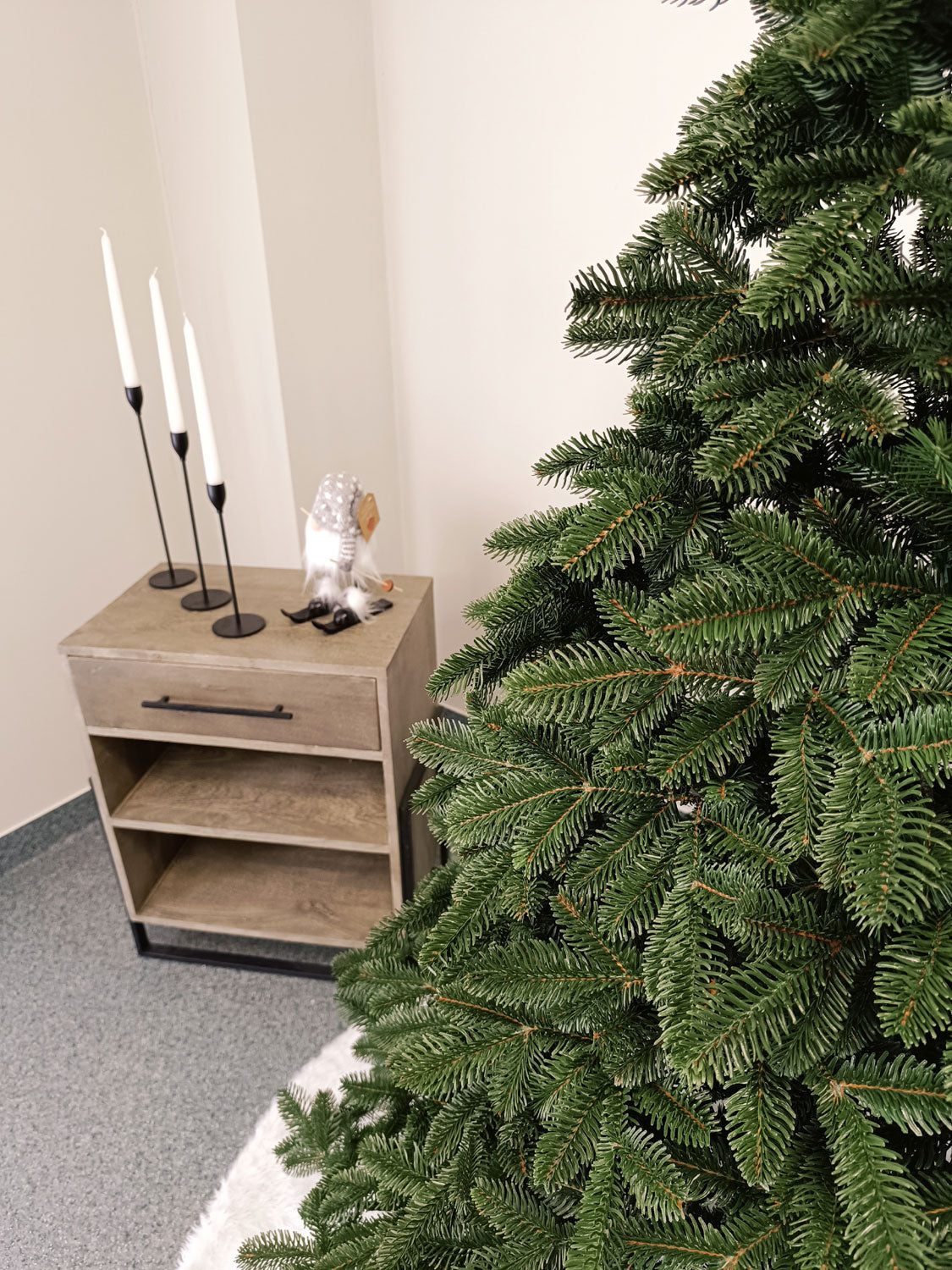 Brad artificial Christmas Deluxe by Sersimo, Canada verde, 3D, 180cm