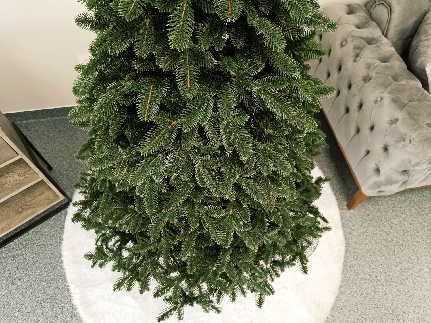 Brad artificial Christmas Deluxe by Sersimo, Canada verde, 3D, 180cm