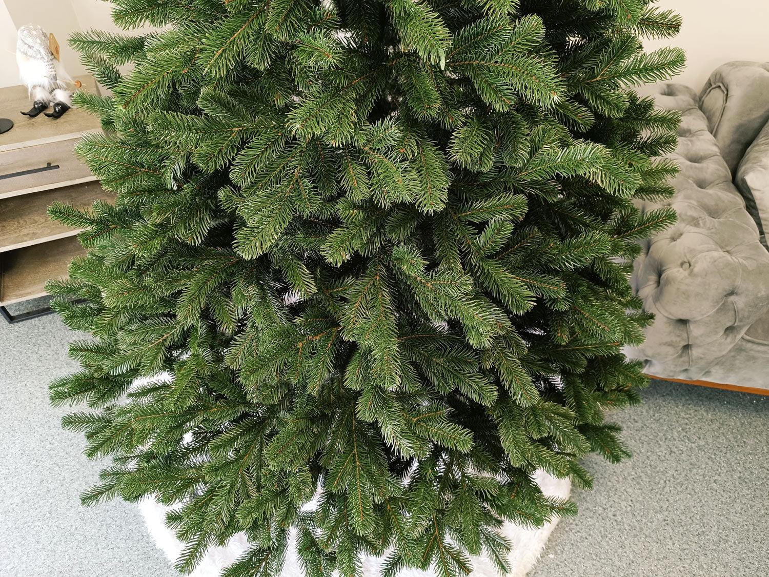 Brad artificial Christmas Deluxe by Sersimo, Kovalivska verde, 3D, 250cm