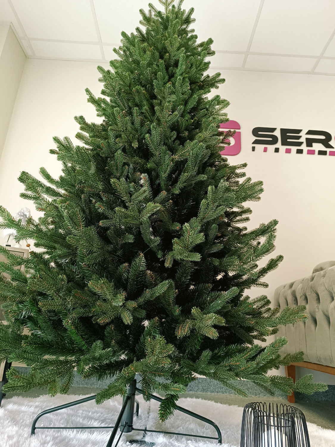 Brad artificial Christmas Deluxe by Sersimo, Viena Slim, 2D+3D, 210cm