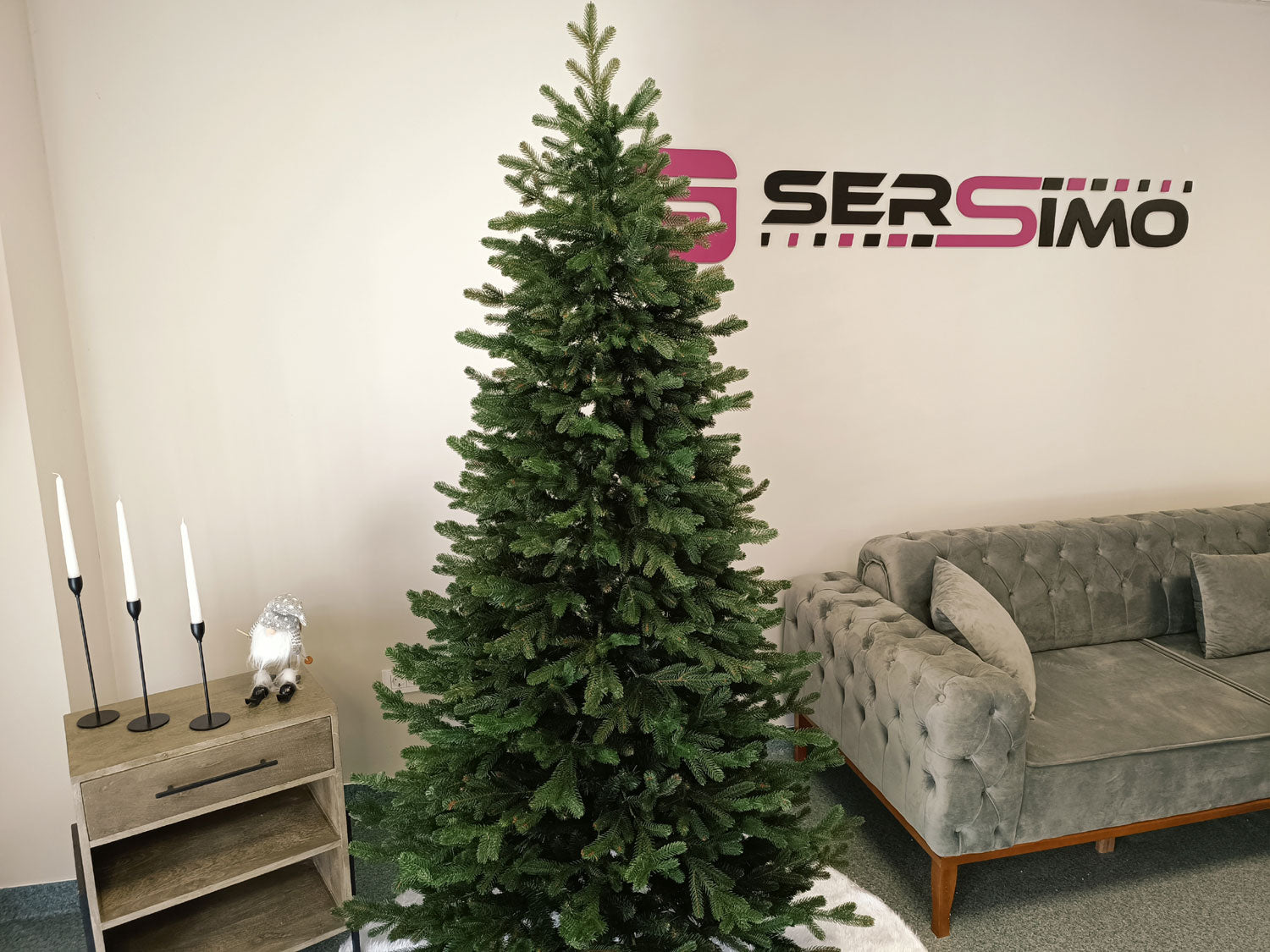 Brad artificial Christmas Deluxe by Sersimo, Viena Slim, 2D+3D, 210cm