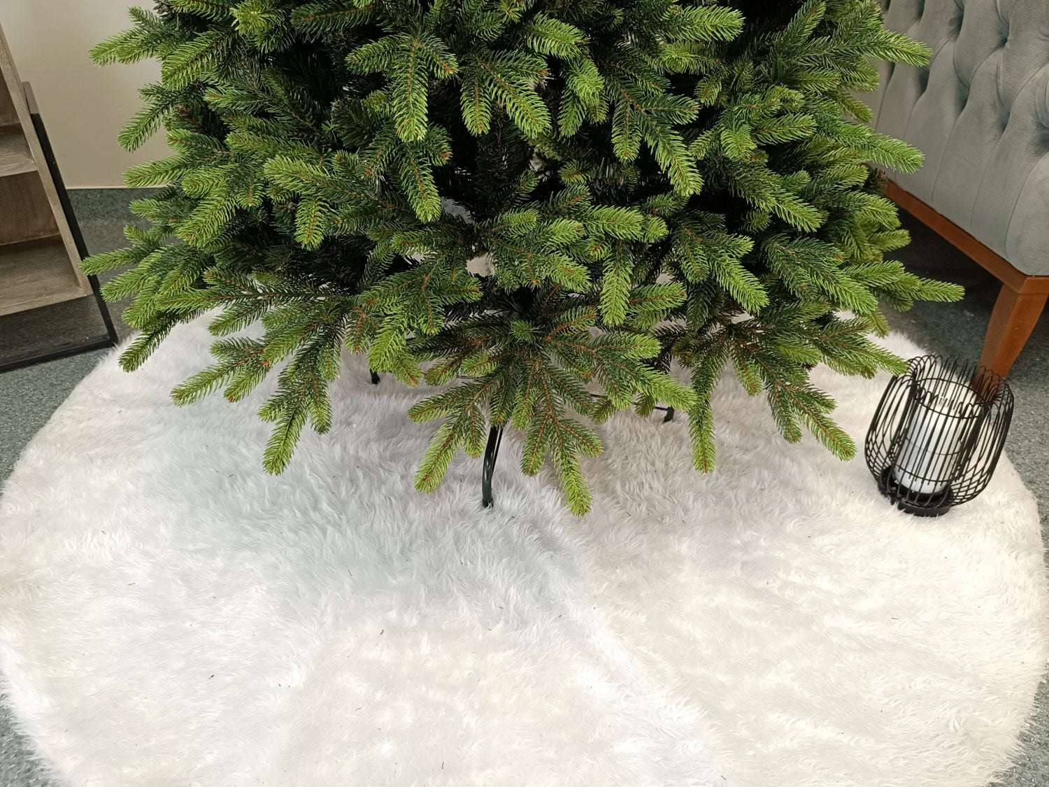 Brad artificial Christmas Deluxe by Sersimo, Carpati cu varfuri verzi, 2D+3D, 180cm