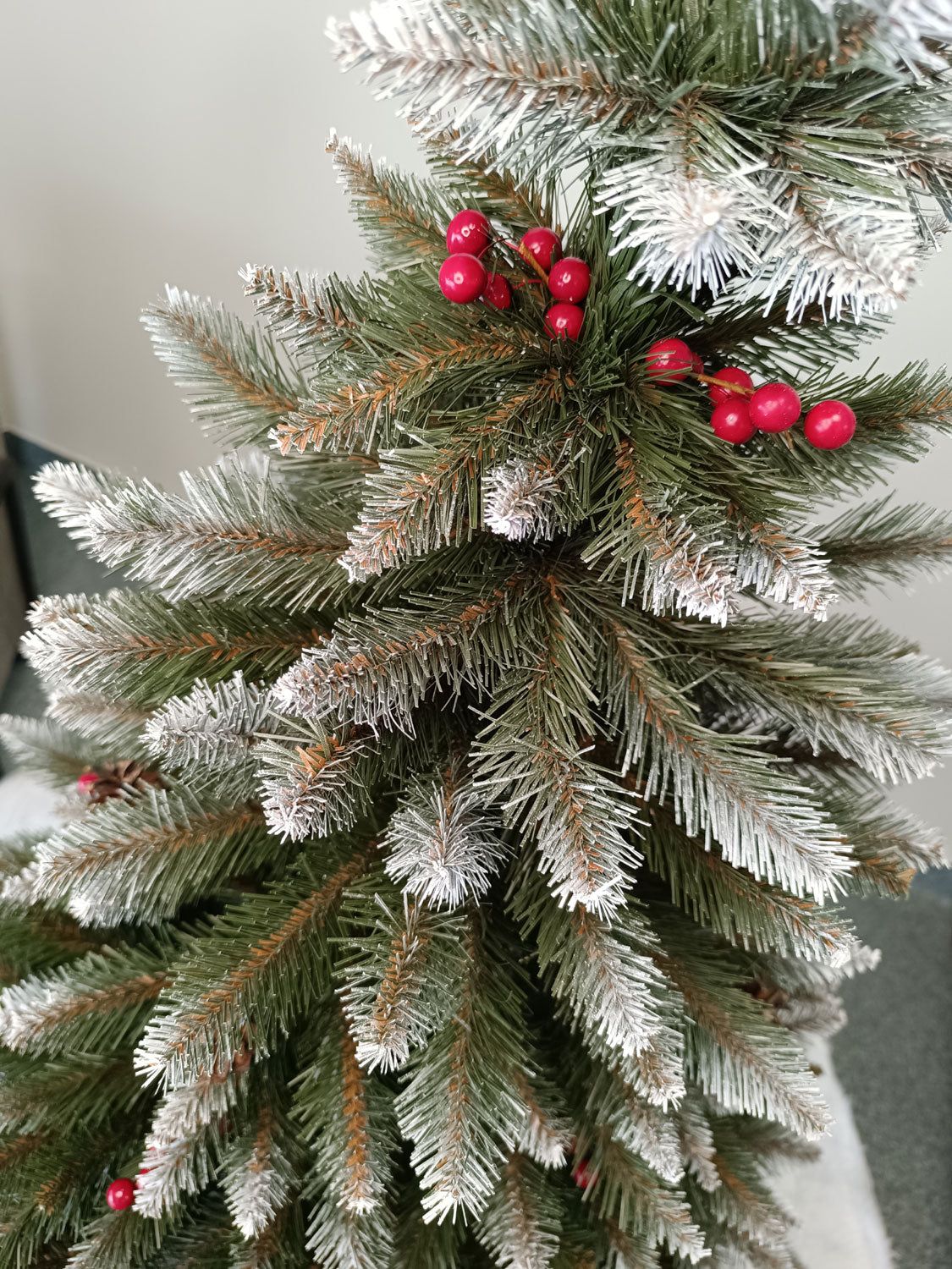 Brad artificial Christmas Deluxe by Sersimo, Frasin de Munte, 2D, 150cm