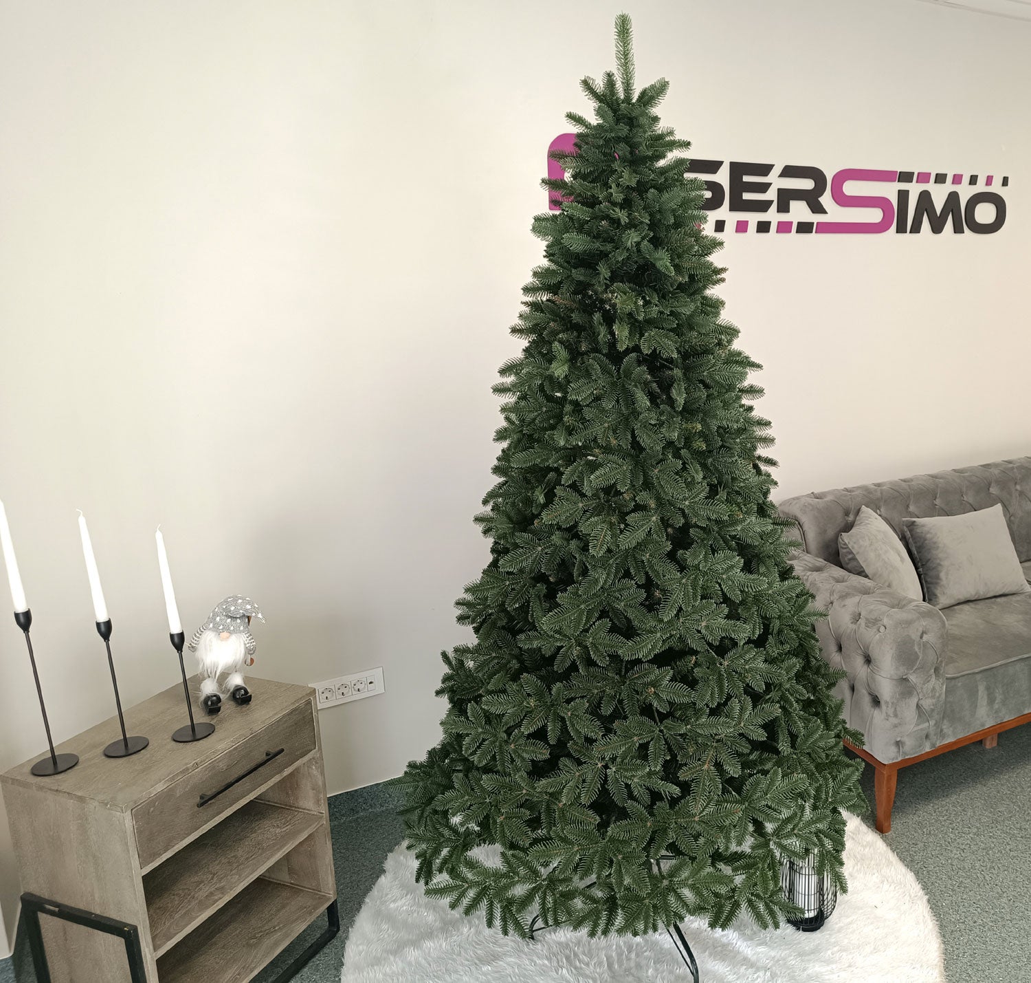 Brad artificial Christmas Deluxe by Sersimo, Canada Mix, 2D+3D, 210cm