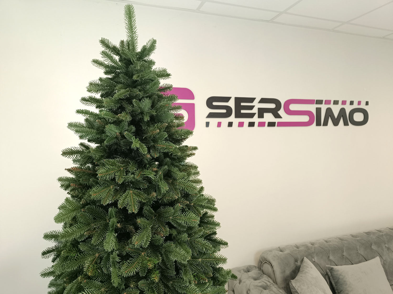 Brad artificial Christmas Deluxe by Sersimo, Canada Mix, 2D+3D, 180cm