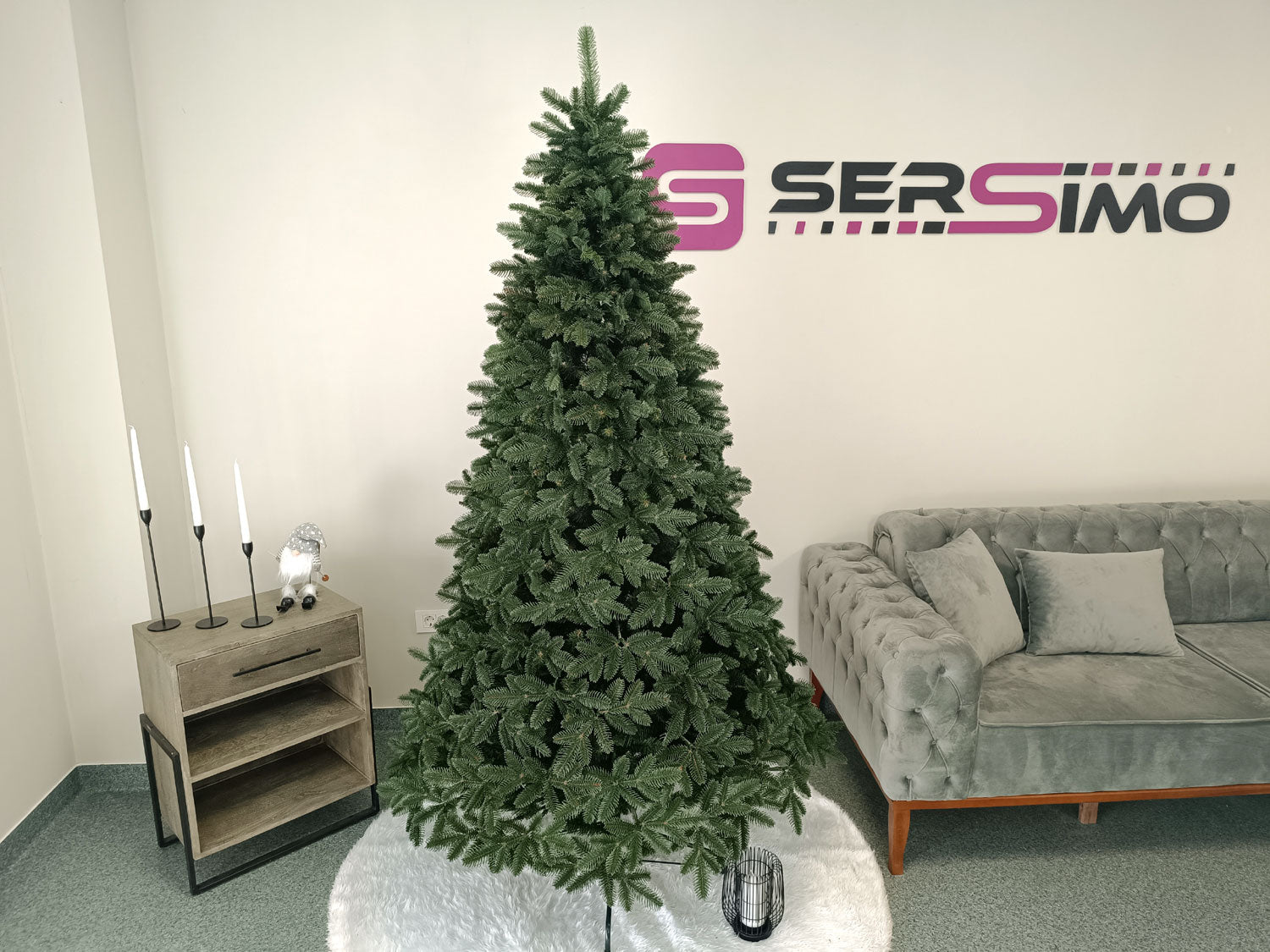 Brad artificial Christmas Deluxe by Sersimo, Canada Mix, 2D+3D, 180cm