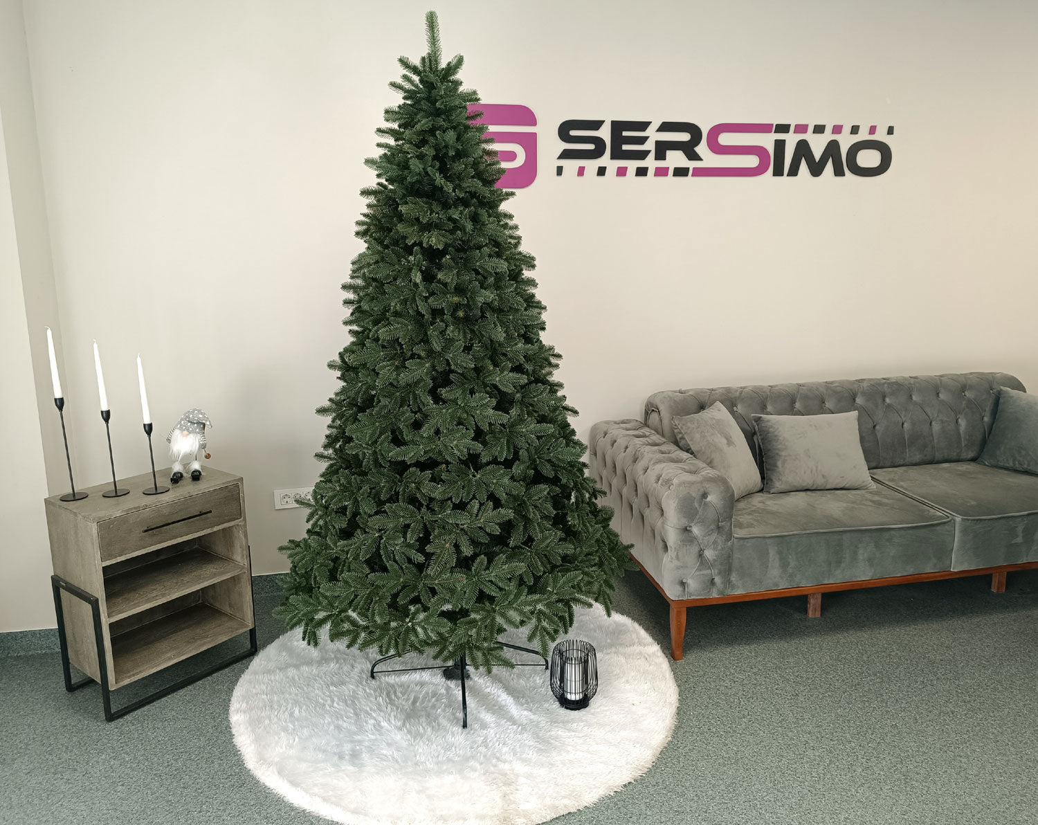 Brad artificial Christmas Deluxe by Sersimo, Canada Mix, 2D+3D, 210cm