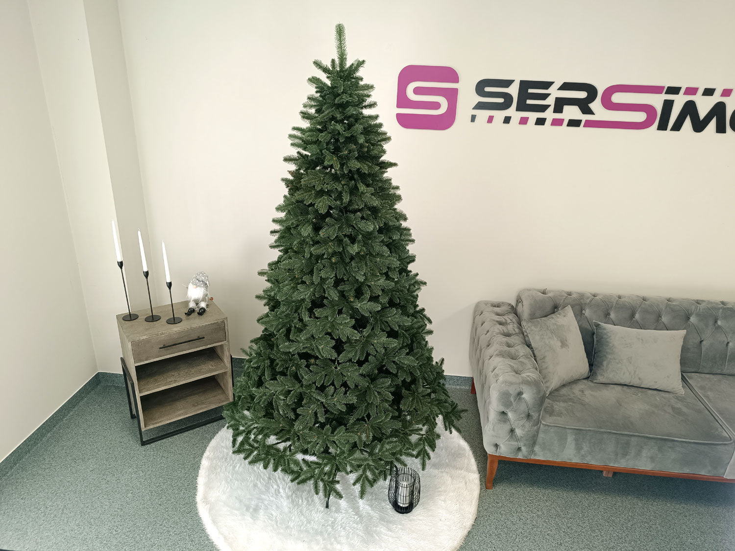 Brad artificial Christmas Deluxe by Sersimo, Canada Mix, 2D+3D, 180cm