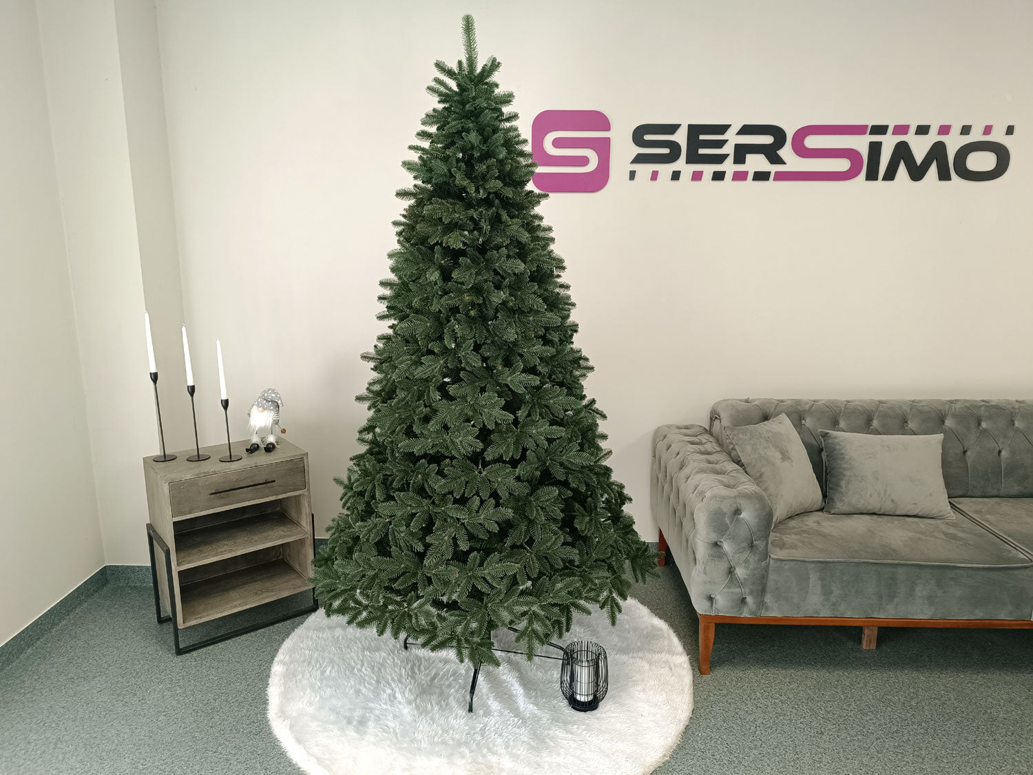 Brad artificial Christmas Deluxe by Sersimo, Canada Mix, 2D+3D, 210cm