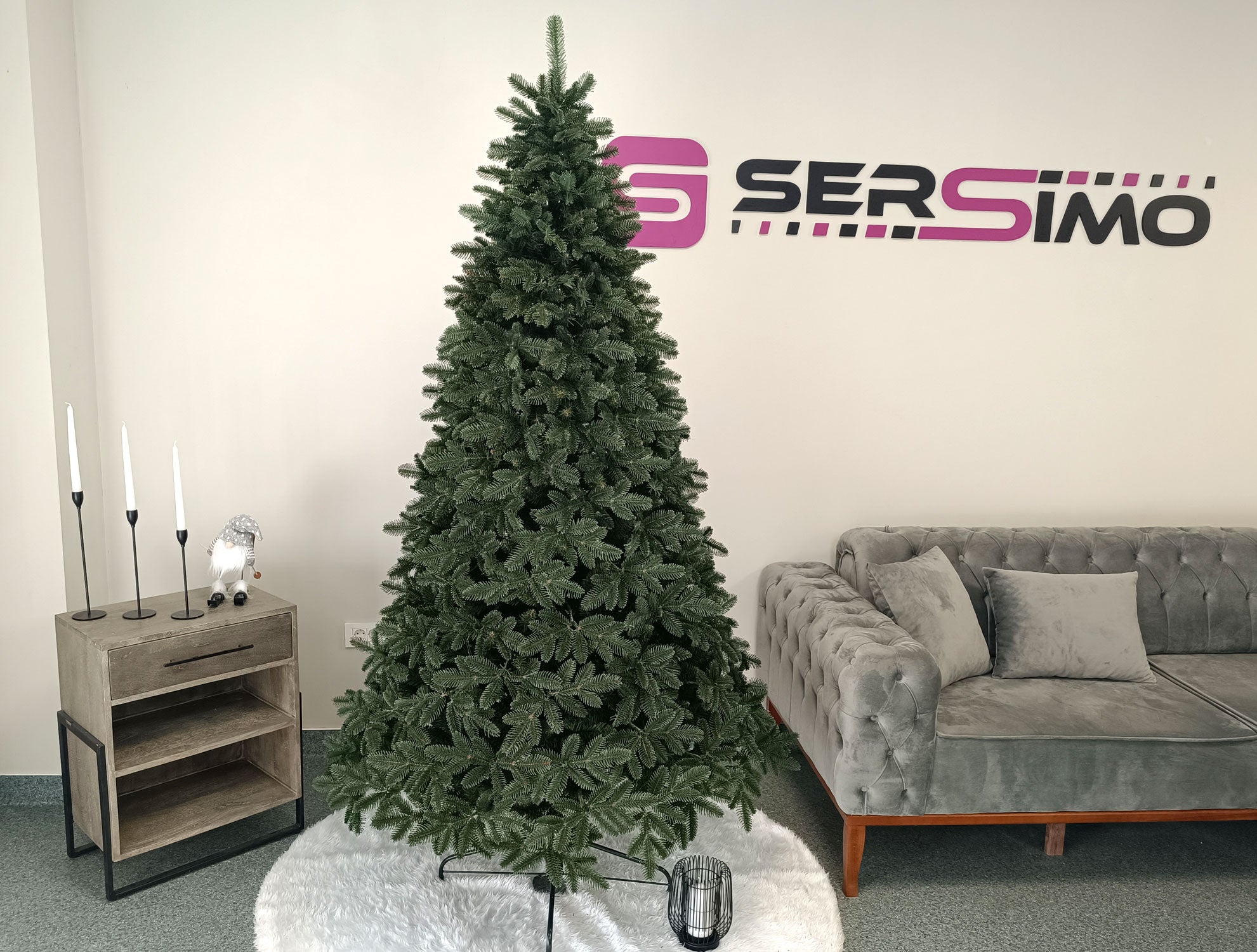 Brad artificial Christmas Deluxe by Sersimo, Canada Mix, 2D+3D, 180cm
