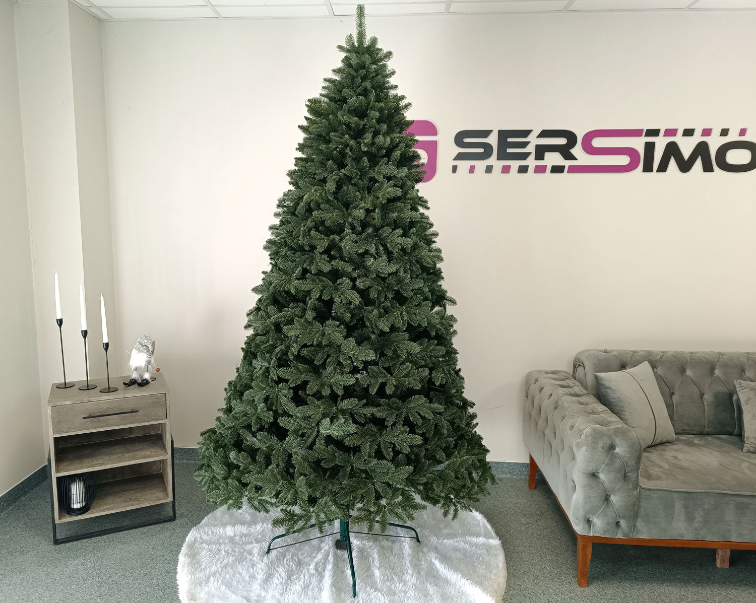 Brad artificial Christmas Deluxe by Sersimo, Canada Mix, 2D+3D, 230cm