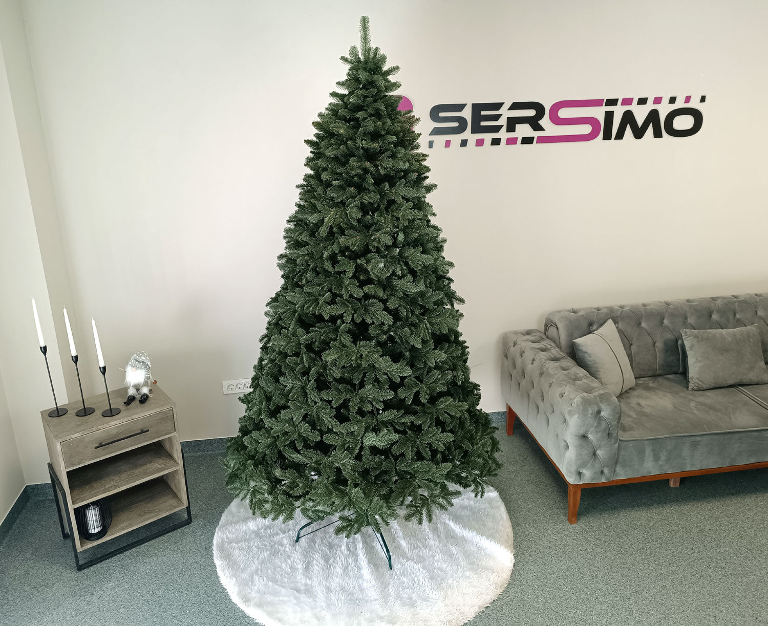 Brad artificial Christmas Deluxe by Sersimo, Canada Mix, 2D+3D, 250cm