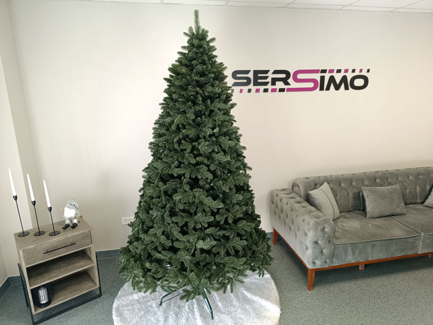 Brad artificial Christmas Deluxe by Sersimo, Canada Mix, 2D+3D, 250cm