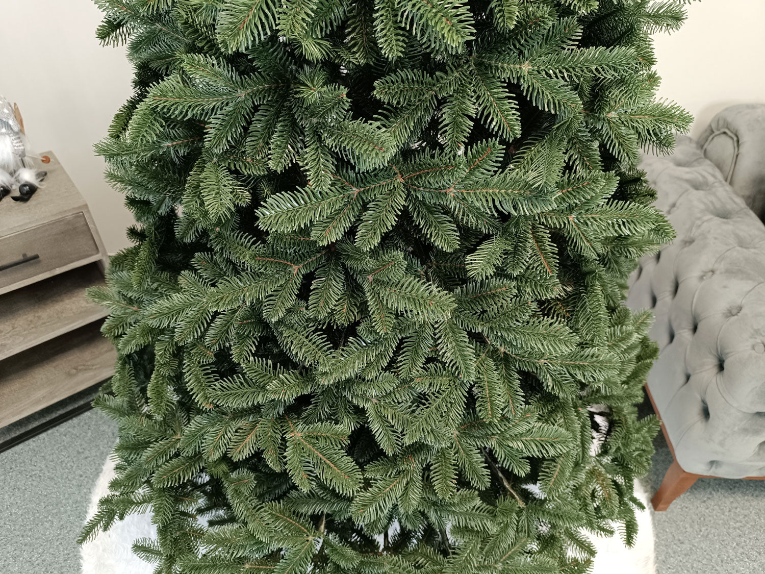 Brad artificial Christmas Deluxe by Sersimo, Canada verde, 3D, 210cm