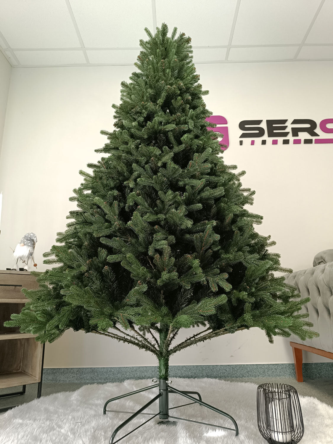 Brad artificial Christmas Deluxe by Sersimo, Carpati, 2D+3D, 210cm