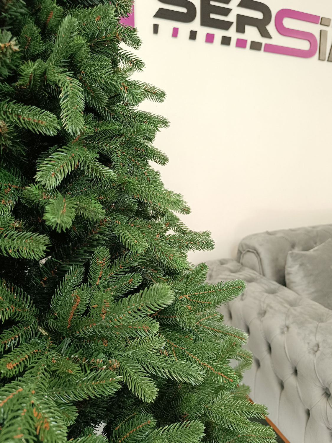 Brad artificial Christmas Deluxe by Sersimo, Carpati, 2D+3D, 210cm