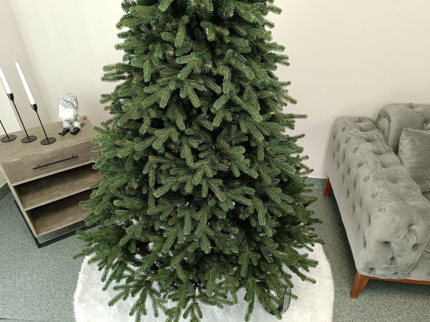 Brad artificial Christmas Deluxe by Sersimo, Carpati, 2D+3D, 210cm