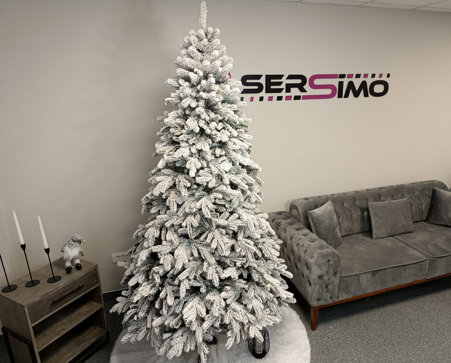 Brad artificial Christmas Deluxe by Sersimo, Kovalivska nins, 3D, 230cm