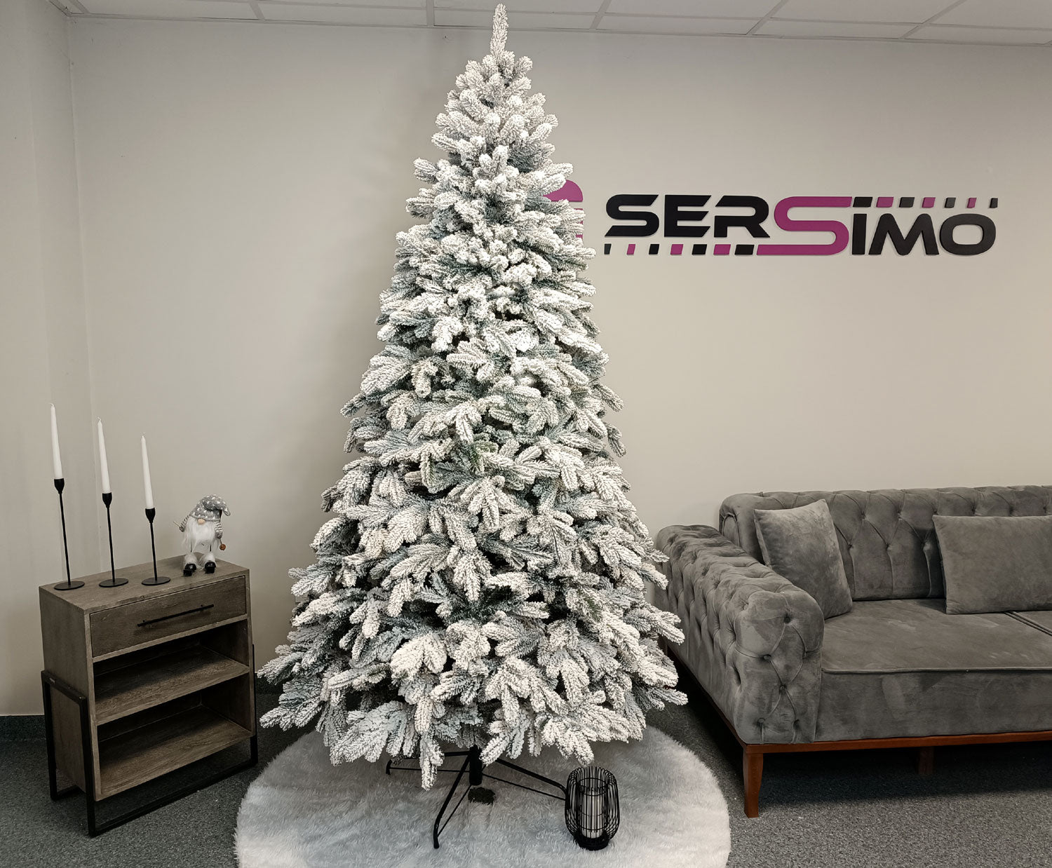 Brad artificial Christmas Deluxe by Sersimo, Kovalivska nins, 3D, 230cm