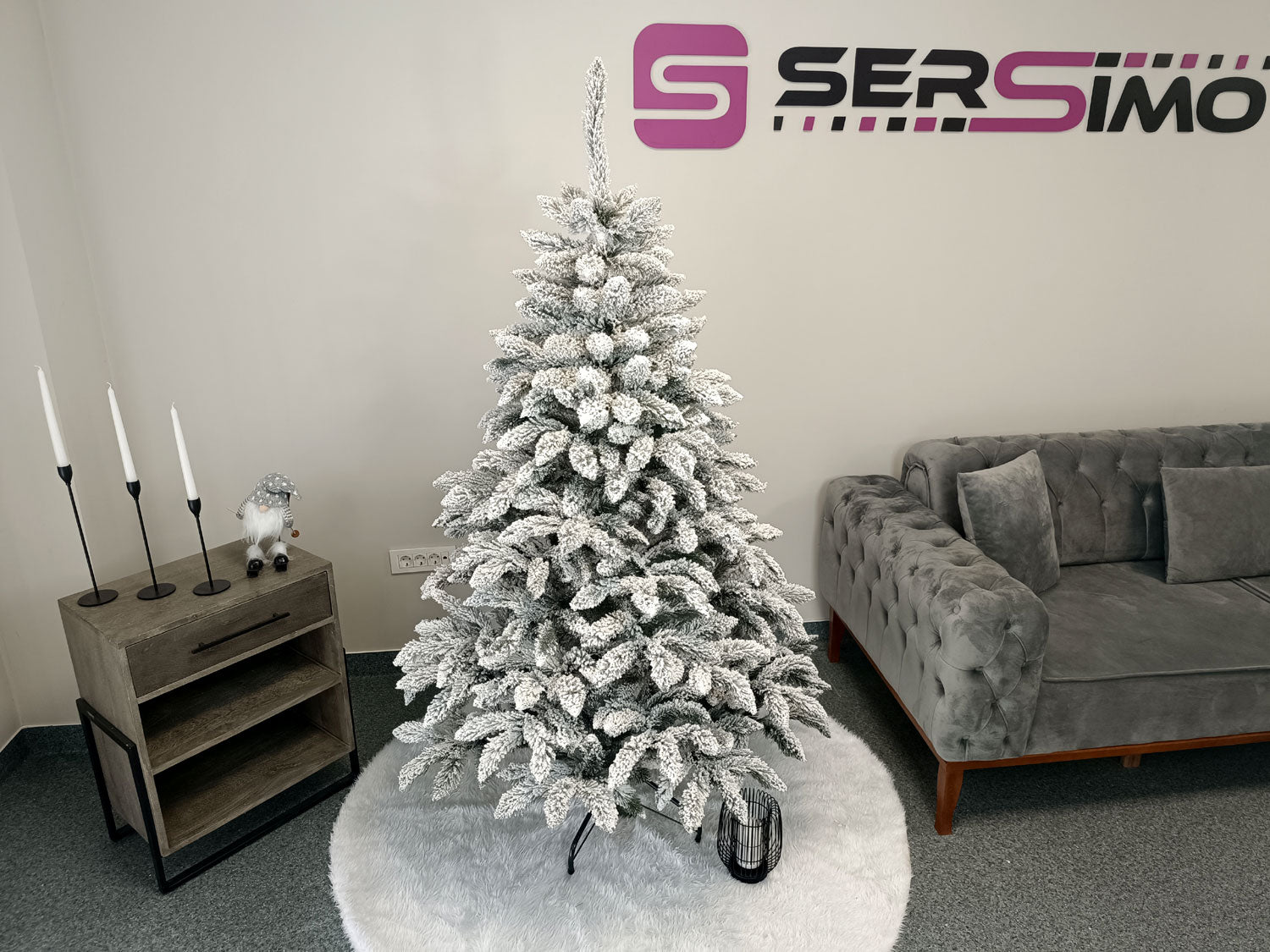 Brad artificial Christmas Deluxe by Sersimo, Victoria nins, 2D, 180cm