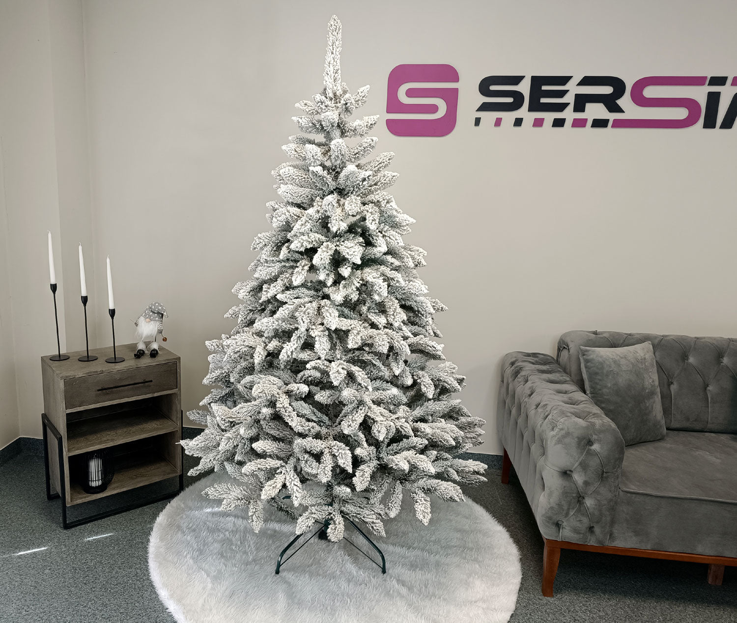 Brad artificial Christmas Deluxe by Sersimo, Victoria nins, 2D, 200cm