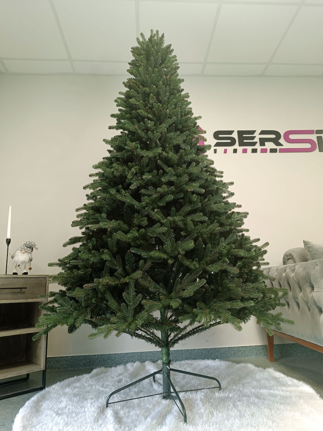 Brad artificial Christmas Deluxe by Sersimo, Carpati, 2D+3D, 230cm